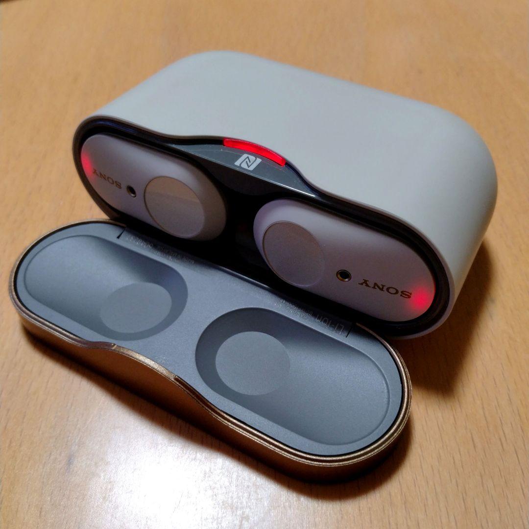 ソニー　WF-1000XM3 ワイヤレスイヤフォン　プラチナシルバー　オマケ付き