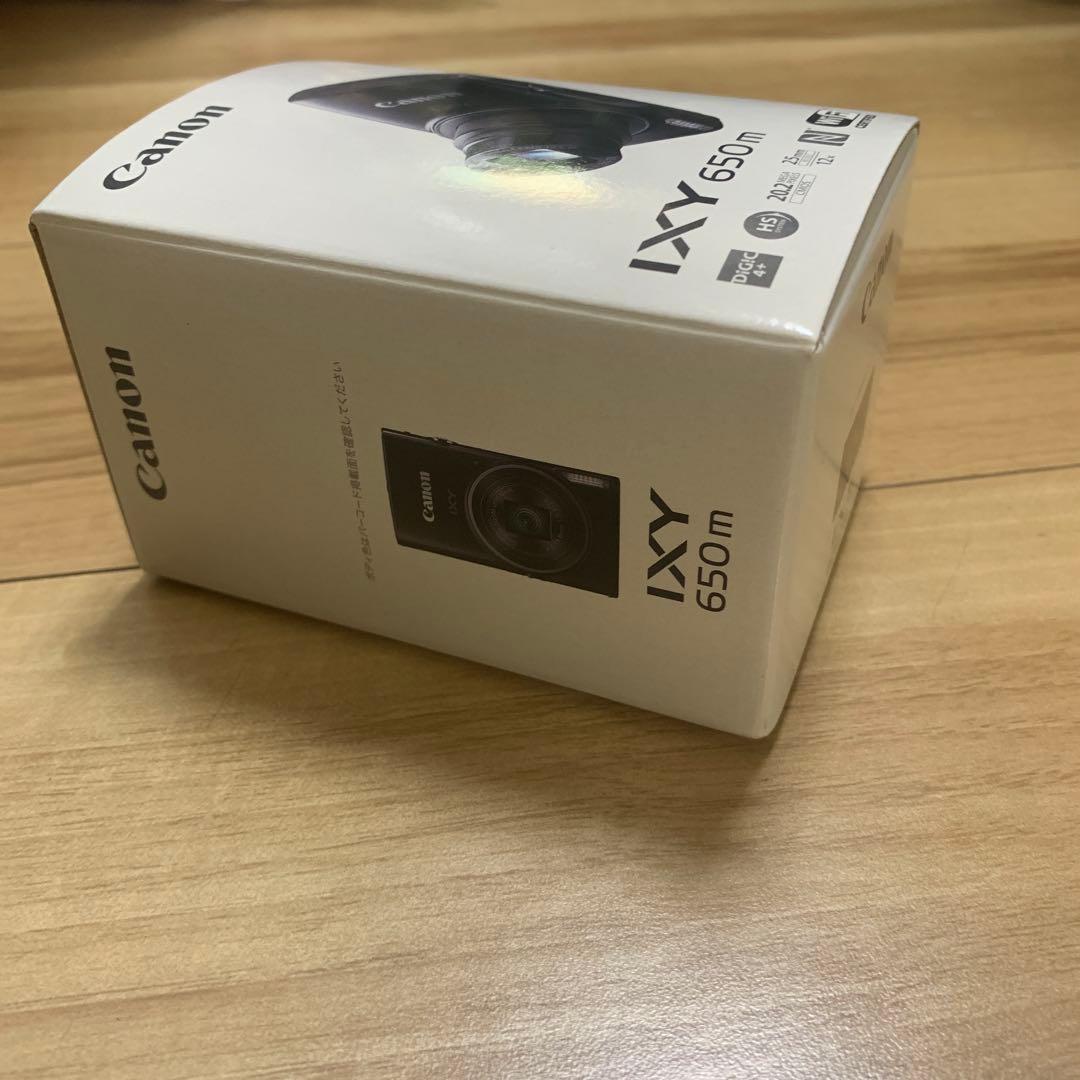 最新機種　Canon IXY650m コンパクトデジカメラ ブラック
