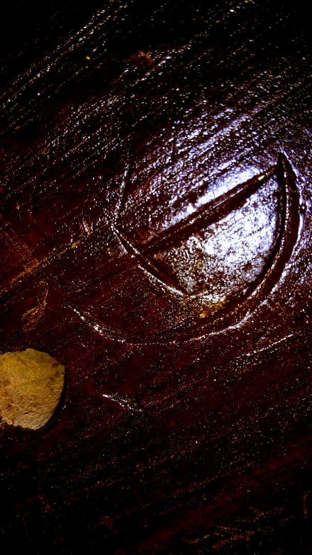 伝説＆超豪華木製.巨大.お福さんの置物.9.３kg