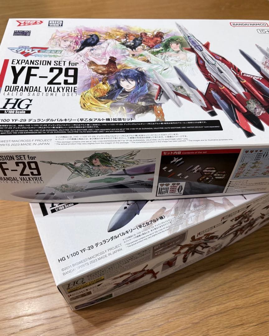 マクロスフロンティア　YF-29 セット