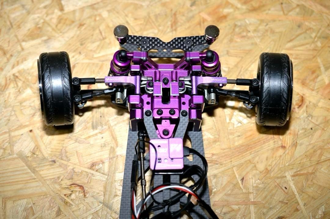 ヨコモ YD-2 SXII パープルアルミ RWD ドリフトラジコン シャーシ