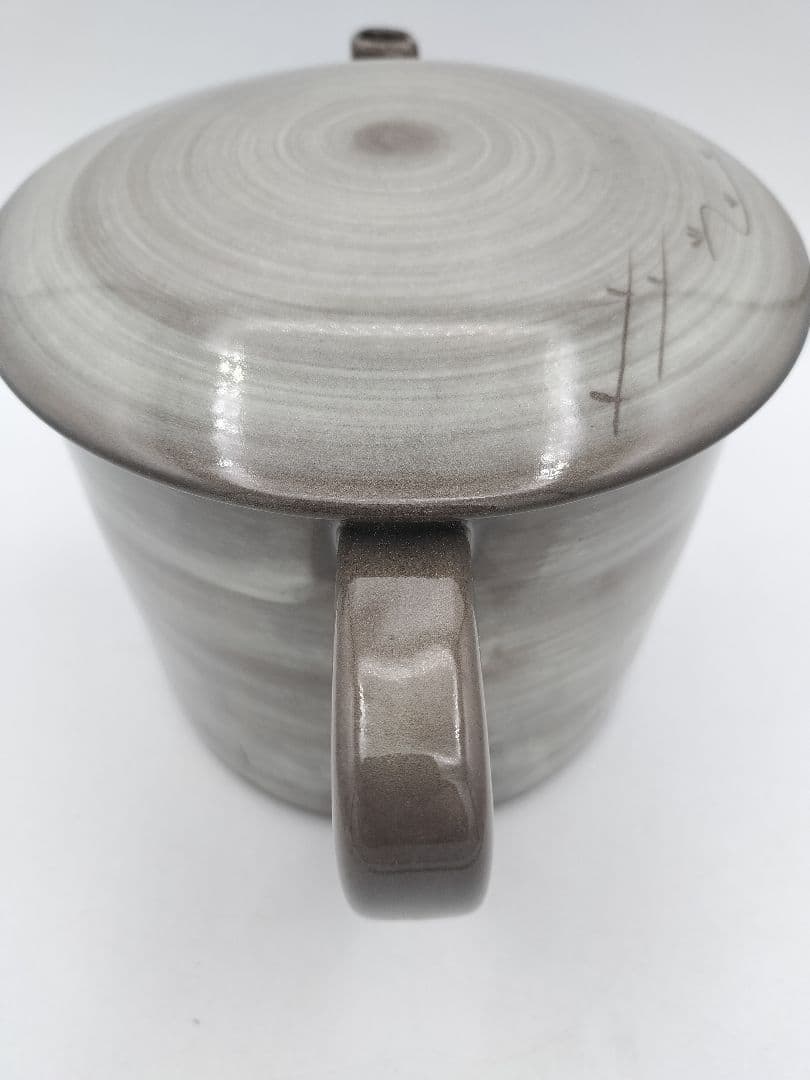 c253 【新品・未使用】片口水次 現川焼 武村利左衛門 木箱 茶道具