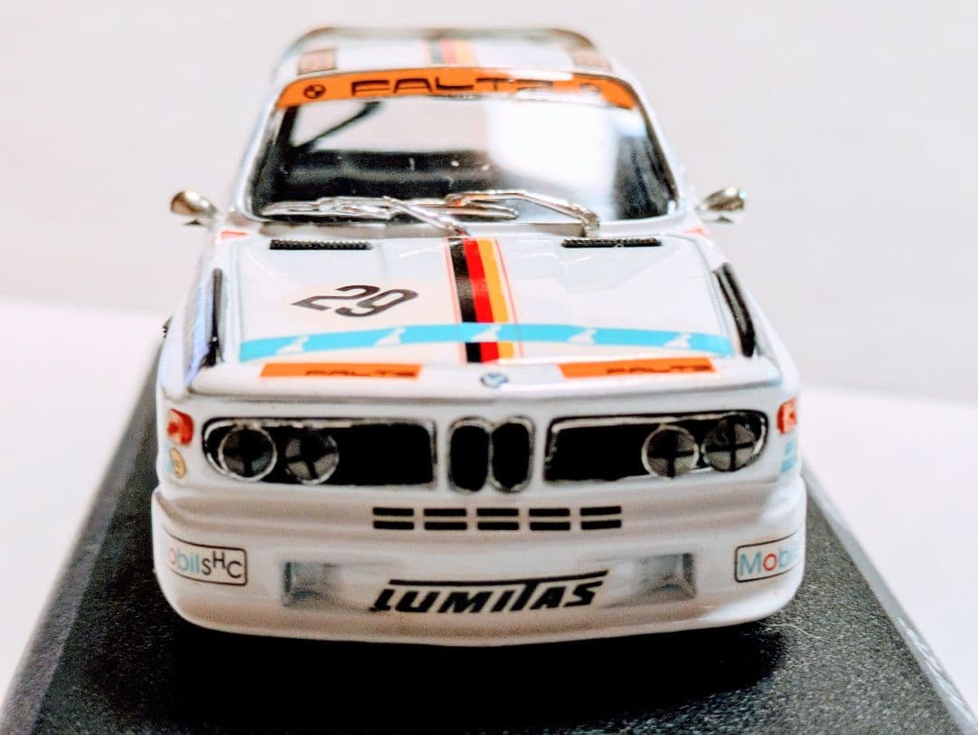 貴重BMW ３.０ＣＳ レーシングモンツァ１９７１年DetailCars１/43