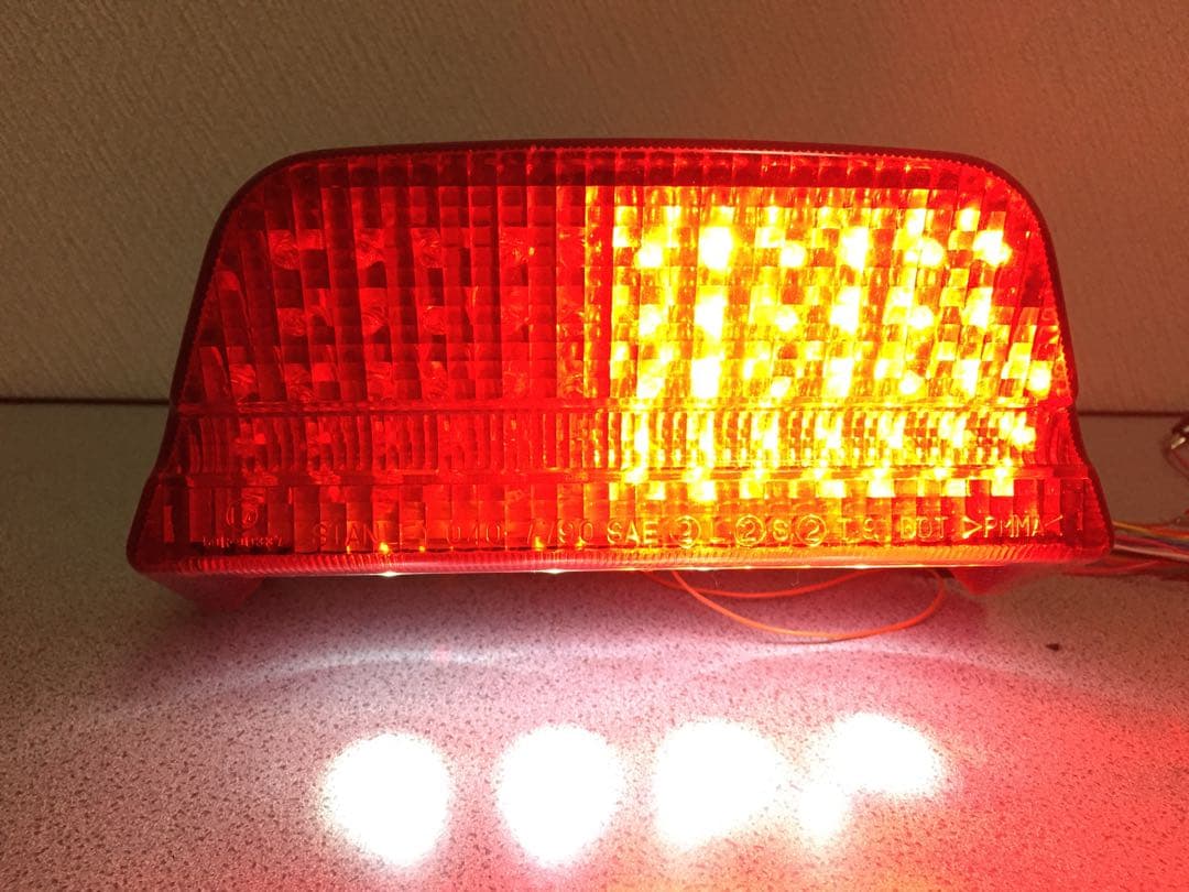 ZRX 400 1100 1200 流星 テール ランプ LED