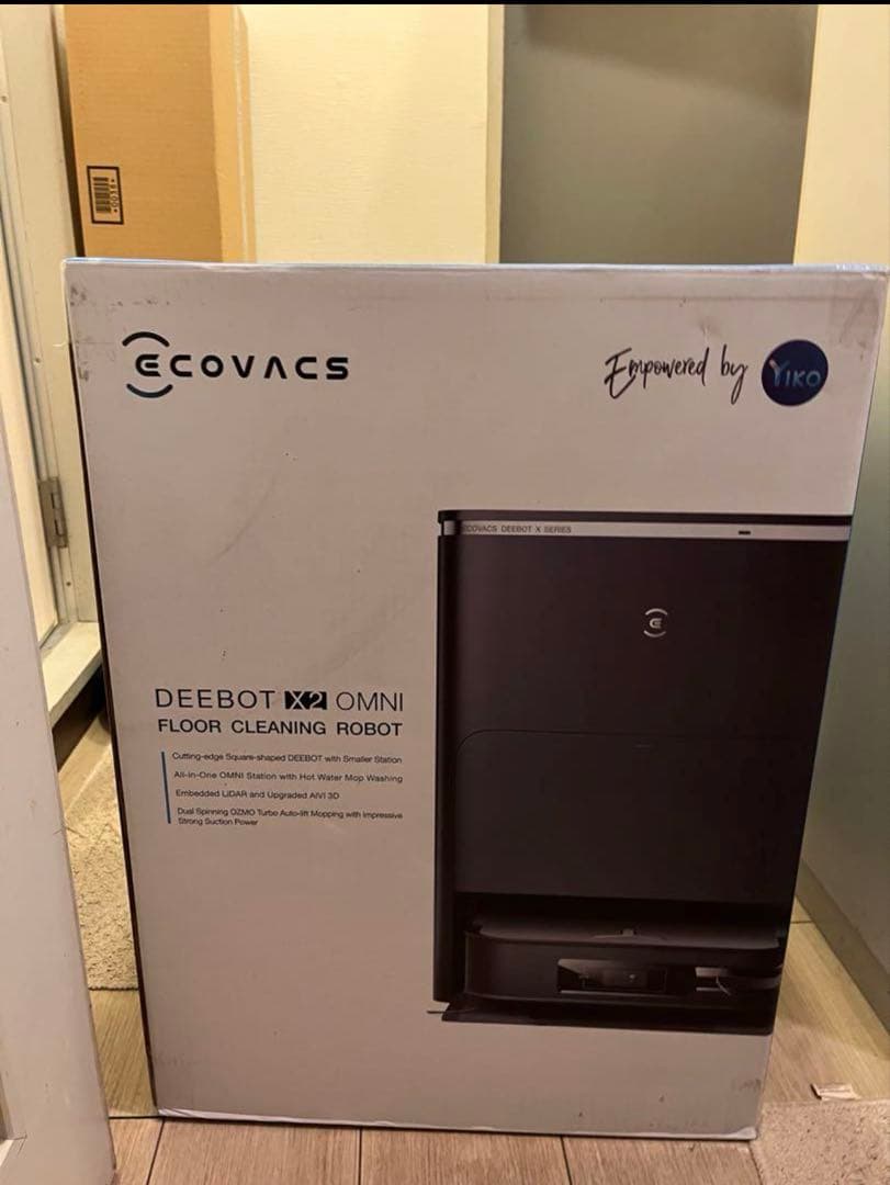 ECOVACS エコバックス DEEBOT X2 OMNI ロボット掃除機未開封