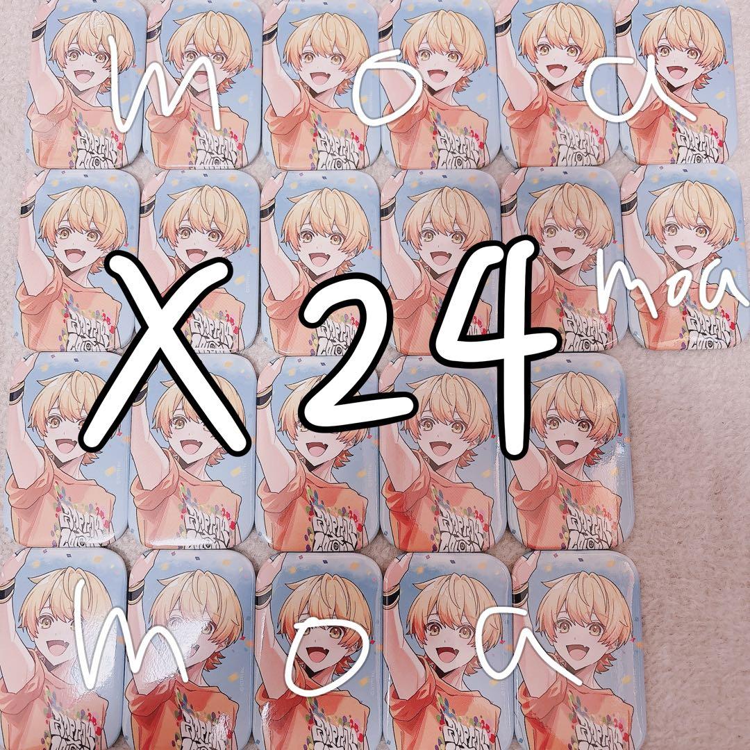 めておら 騎士X アンプタック すとふぇす ハロウィン スクエア缶バッジ