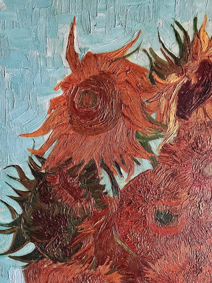 ゴッホ [ひまわり] 複製画　証明書有り　2900部限定