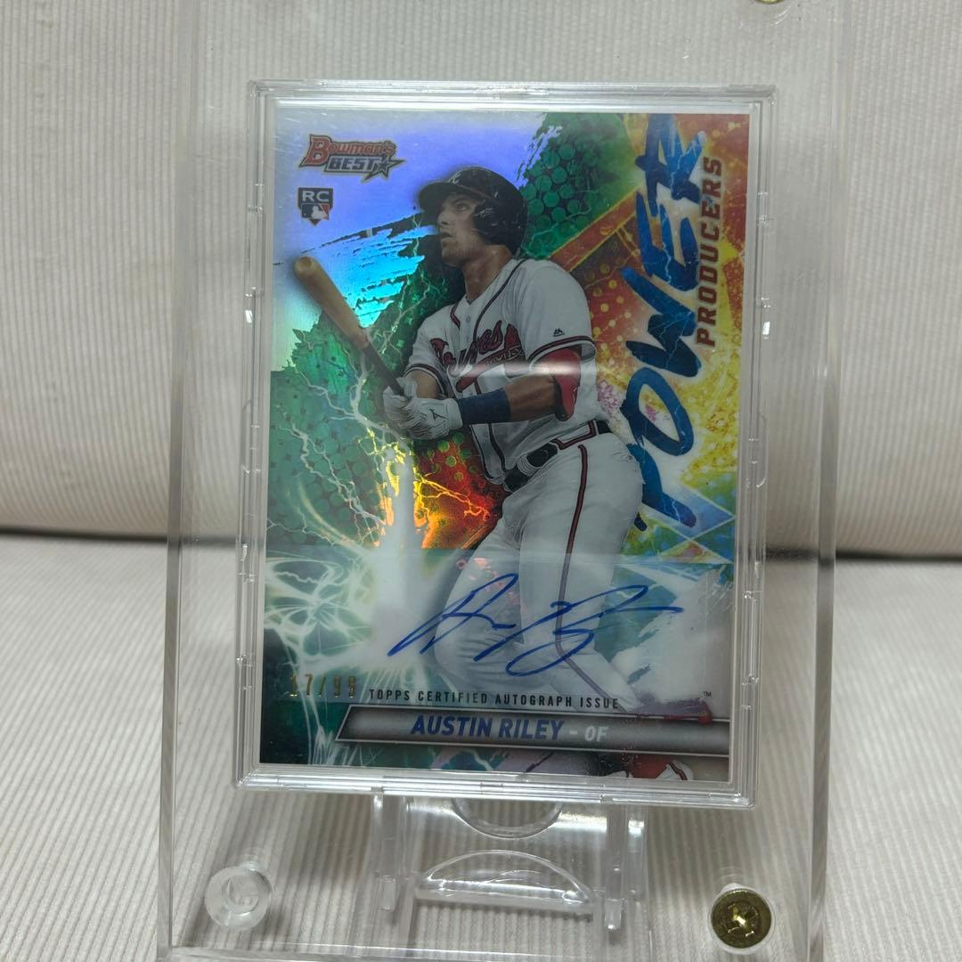 topps オースティンライリー直筆サインカードRC