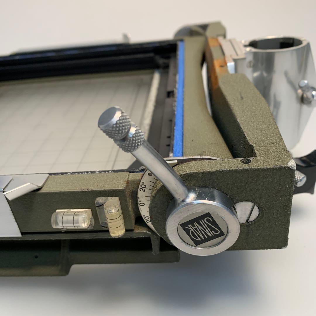 Sinar 8×10スクリーンバック ピントグラス枠 Cタイプ 広角蛇腹付き2個