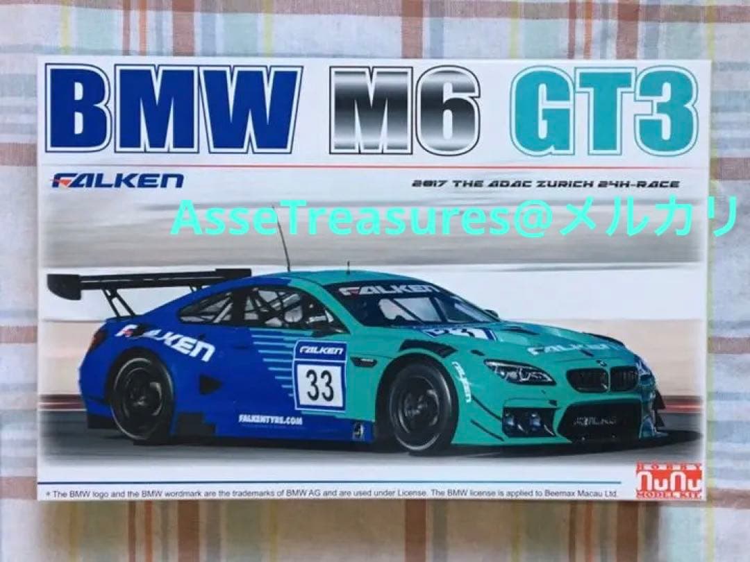 Nunu 1/24 ファルケン BMW M6 GT3 2017 ニュル24時間