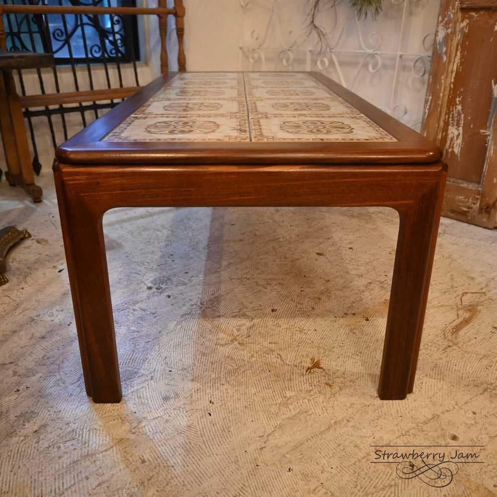 L3705-67 北欧ヴィンテージ デンマーク コーヒーテーブル タイル 北欧