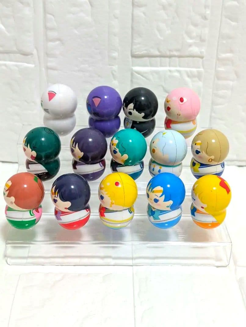 即飾れるフルコンプ✨セーラームーン クーナッツ 全14種 3段スタンド付 セット