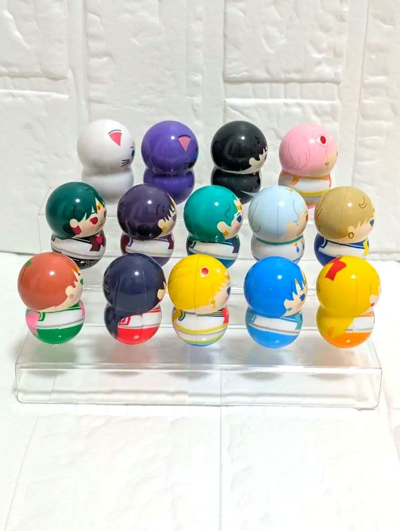 即飾れるフルコンプ✨セーラームーン クーナッツ 全14種 3段スタンド付 セット