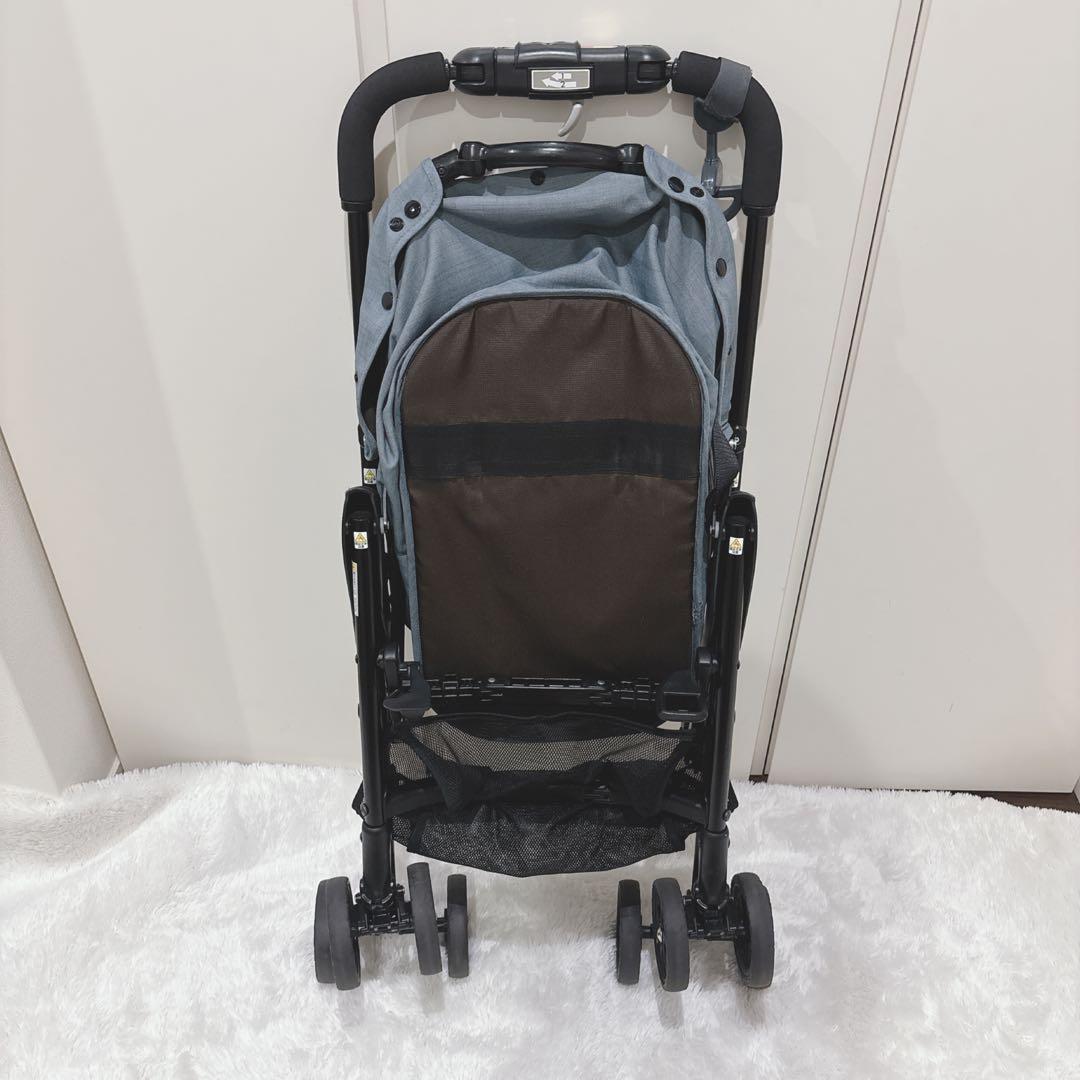 【極美品・おまけ付】Combi コムペット ミリミリライト レイクブルー