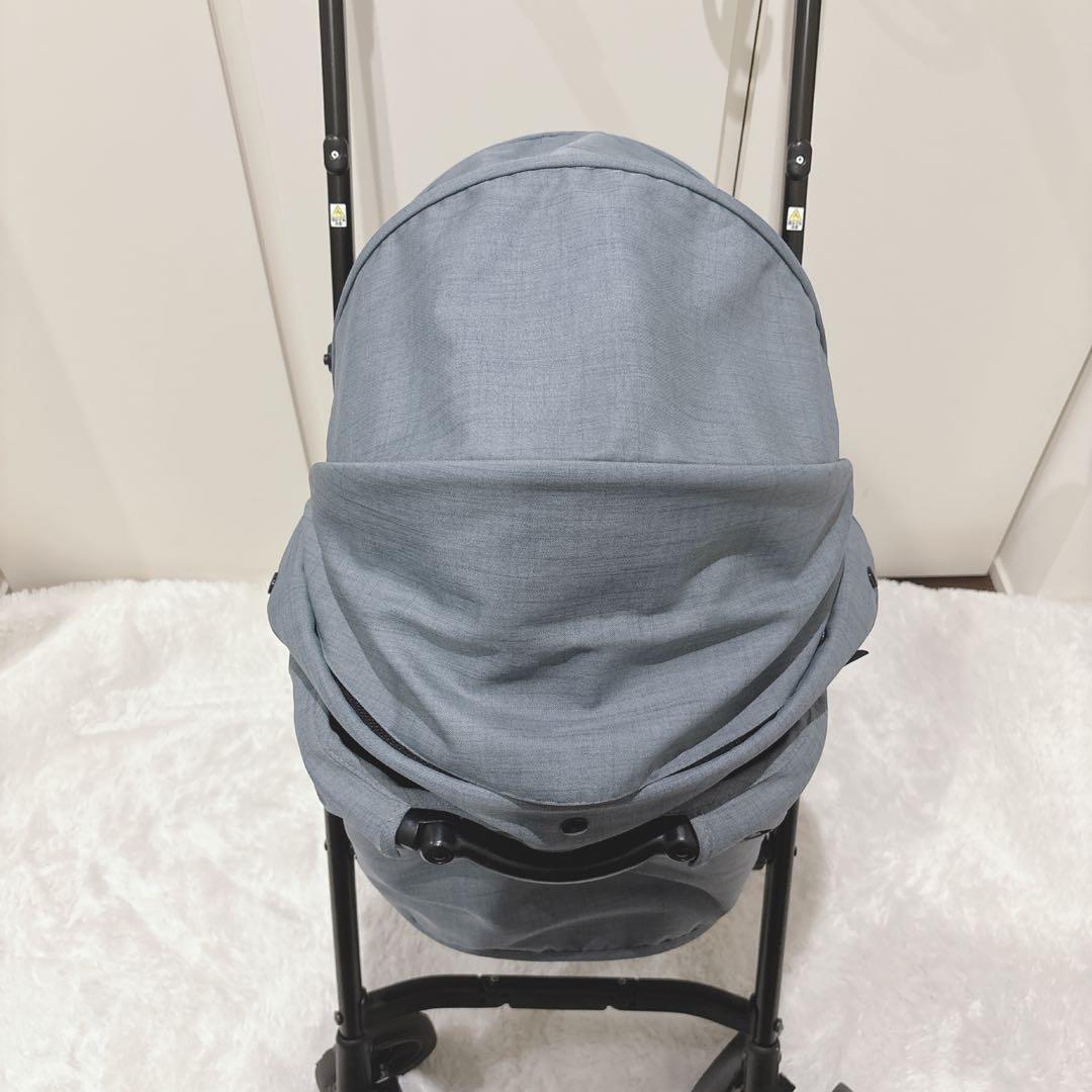 【極美品・おまけ付】Combi コムペット ミリミリライト レイクブルー