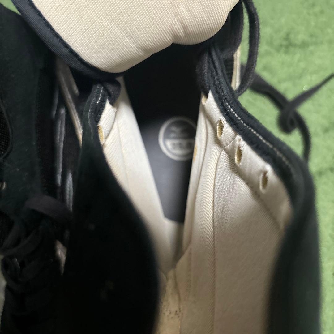 Mizunoボクシングシューズ 黒/銀　25 ミズノ