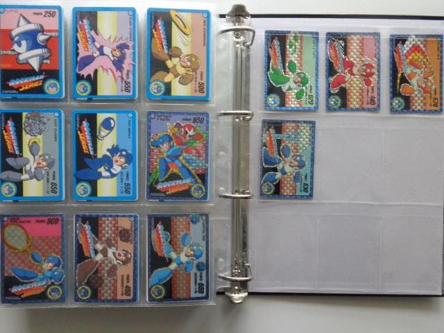 ロックマン カードダス バーコードウォーズ 全40種 フルコンプ CAPCOM