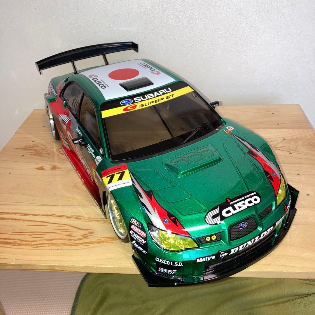 タミヤ　クスコ DUNLOP インプレッサ ボディ