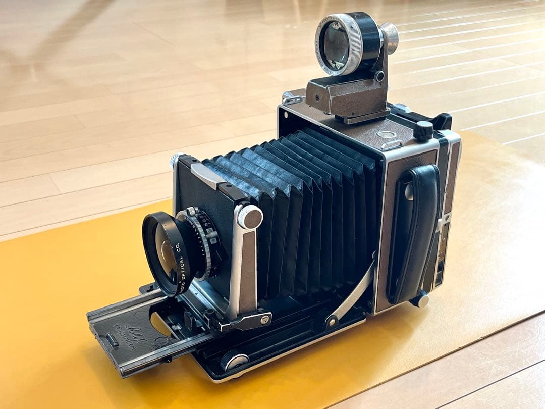 リンホフ　マスターテヒニカ45 フジノンレンズ付き　大判フィールドカメラ