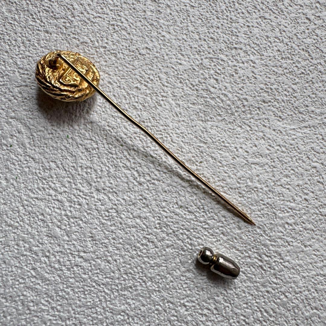 ✨CHANEL brooch✨シャネルブローチ❤️シャネルピンブローチ　GOLD