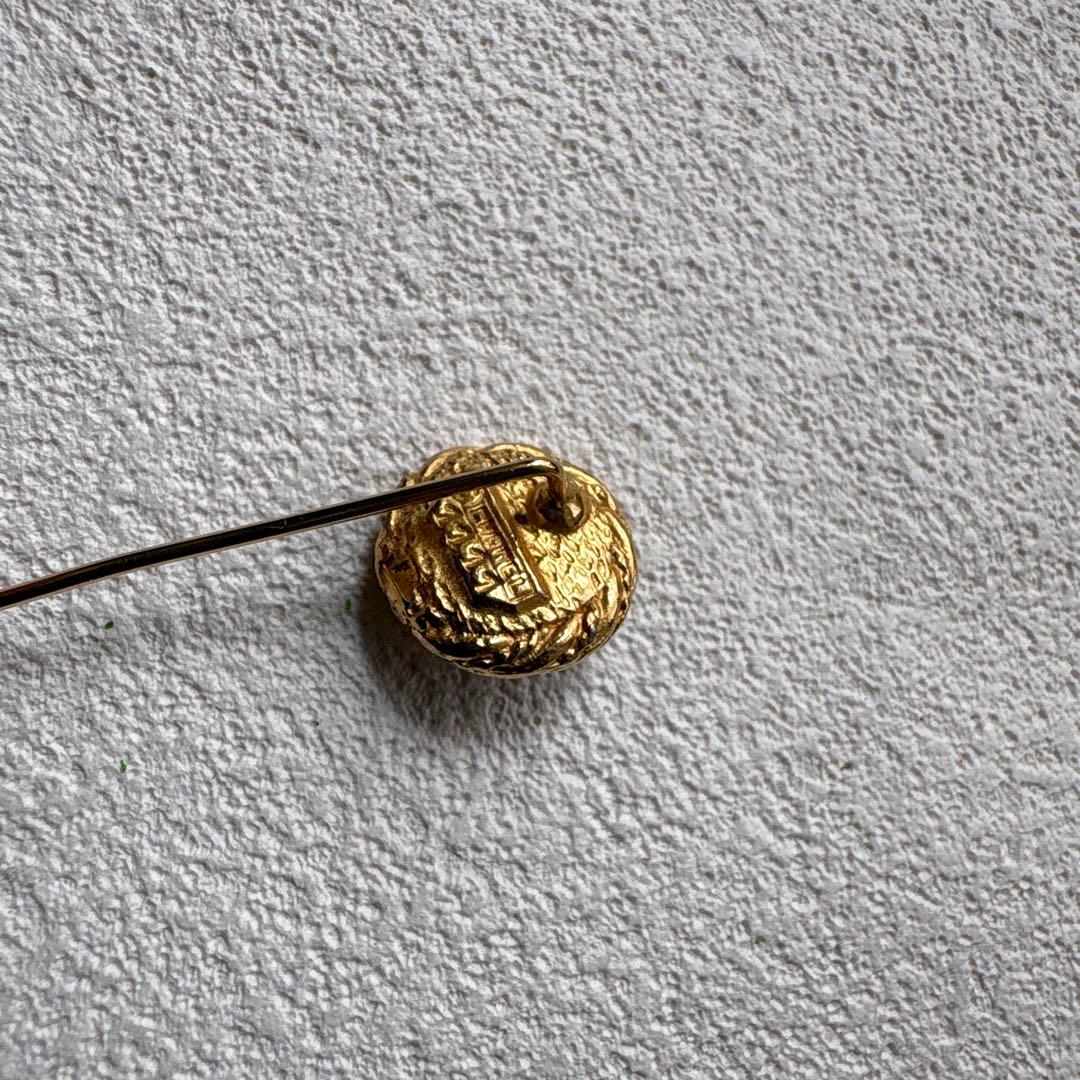 ✨CHANEL brooch✨シャネルブローチ❤️シャネルピンブローチ　GOLD