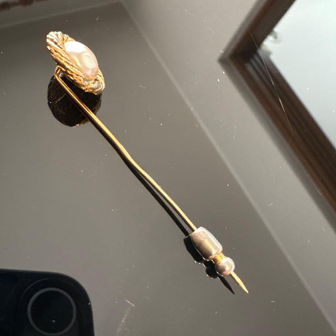 ✨CHANEL brooch✨シャネルブローチ❤️シャネルピンブローチ　GOLD