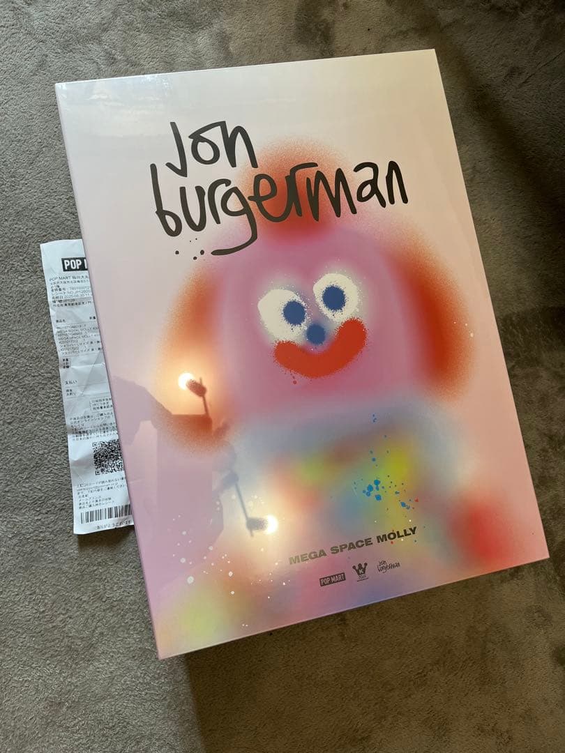 MEGA SPACE MOLLY 400% Jon Burgerman 正規品