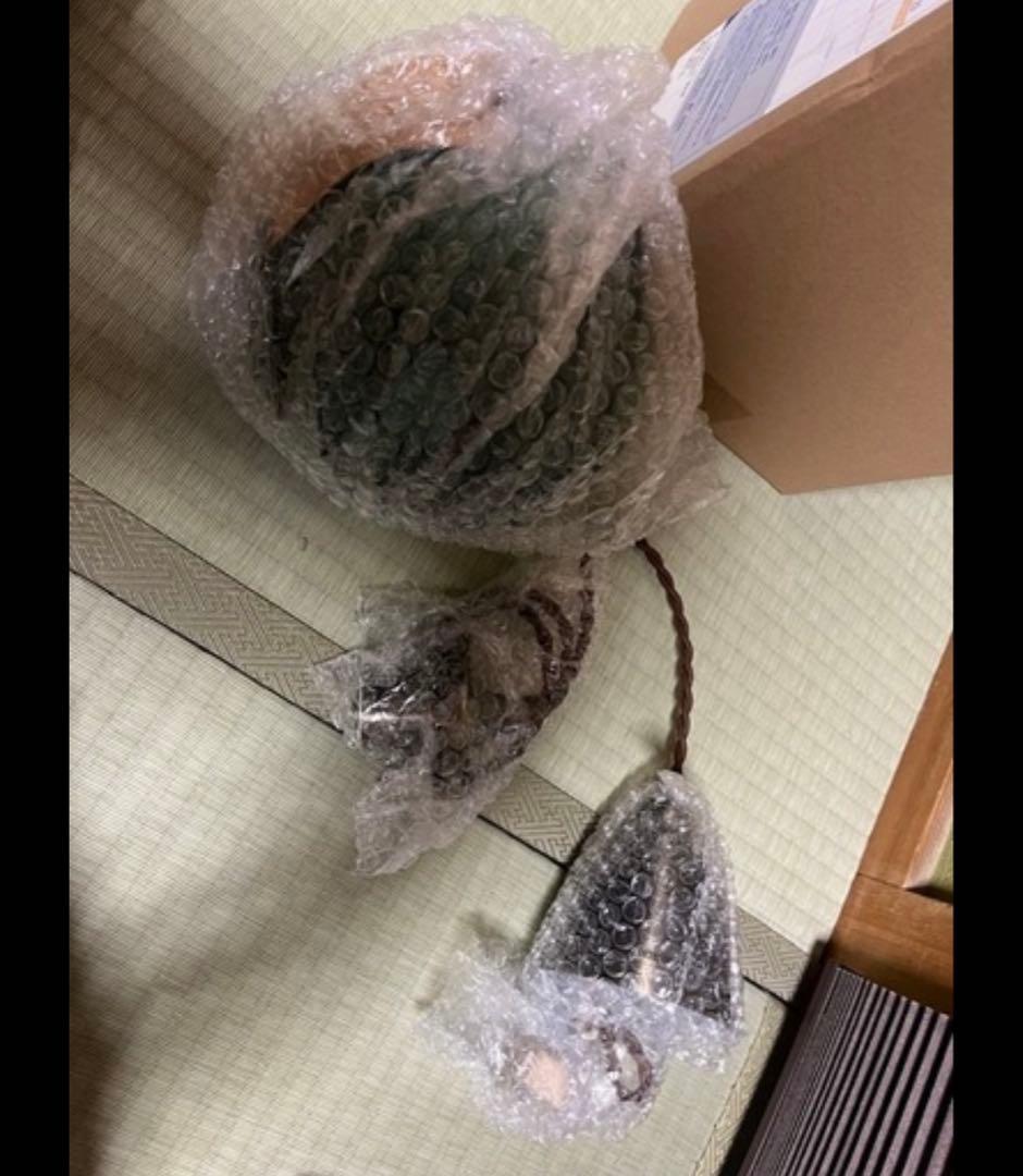 INTERFORM INC. ペンダントライト　ブルー ガラス 照明 北欧