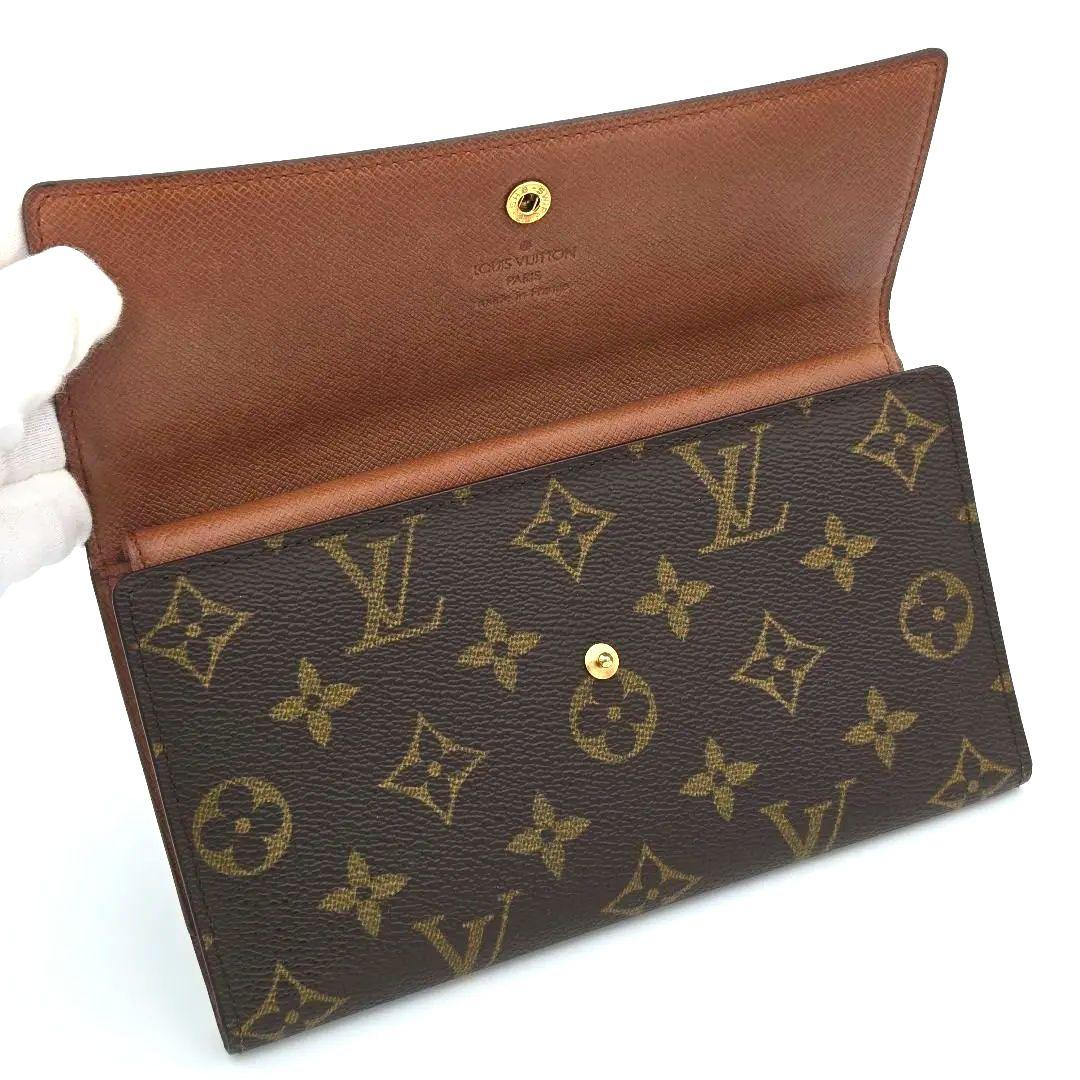 ルイヴィトン ポルトトレゾール インターナショナル 三つ折り 長財布 モノグラム