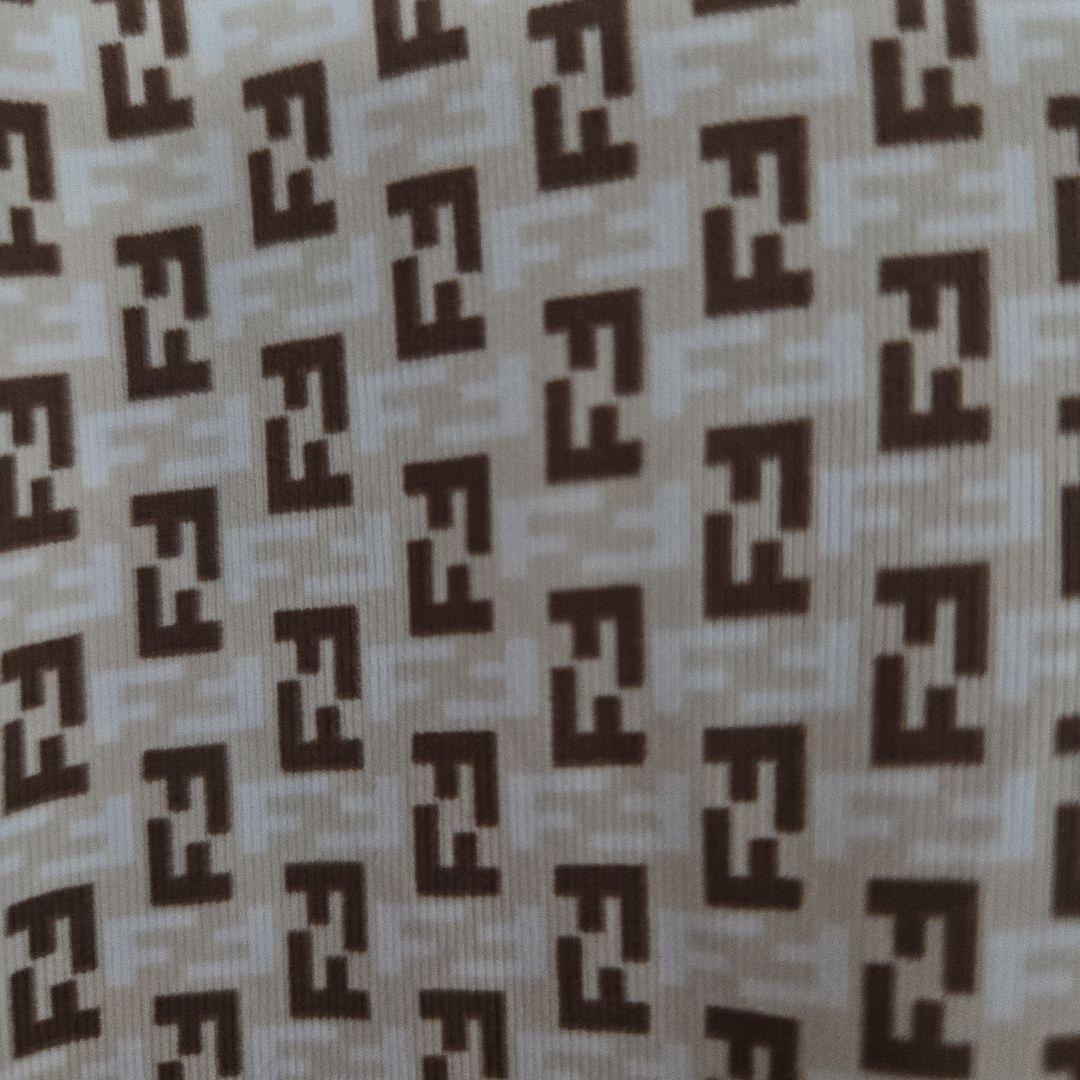 【美品】FENDI フェンディ ズッカ柄 タンクトップ キャミソール イタリア製