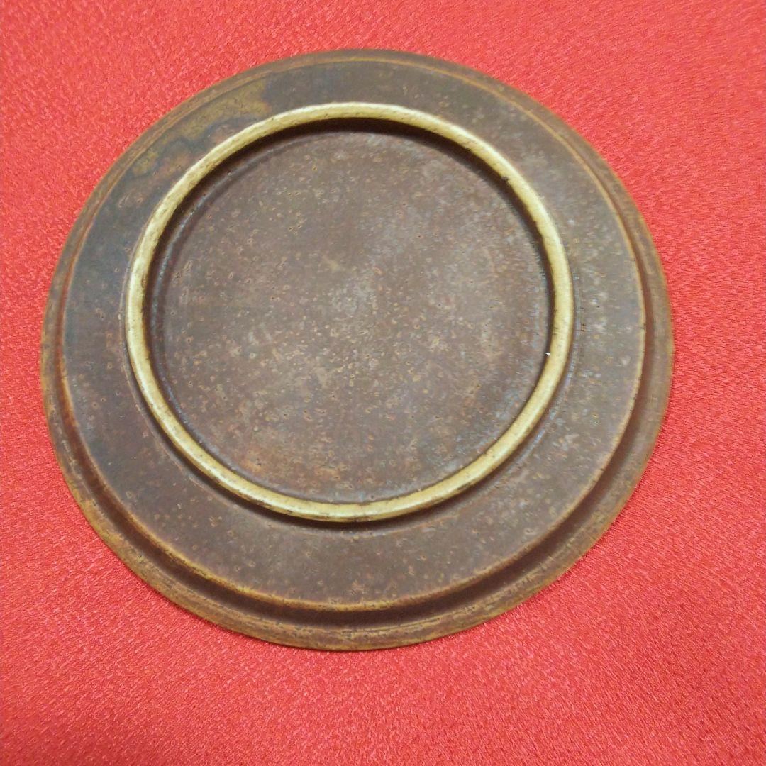 茶道具 九谷焼　古九谷 吸坂手 鷺図丸皿 CC