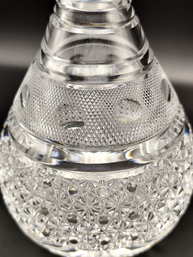 超希少未使用品☆黒川昭男 デキャンタ デカンタ 酒器（切子、江戸切子、薩摩切子）