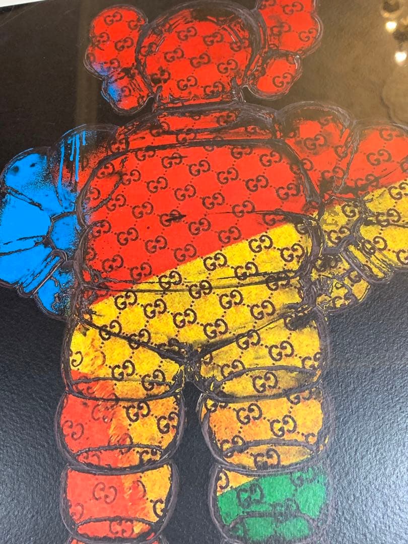 SOLD完売！正規品DEATHNYC  世界限定100枚 グッチ カウズ 現代