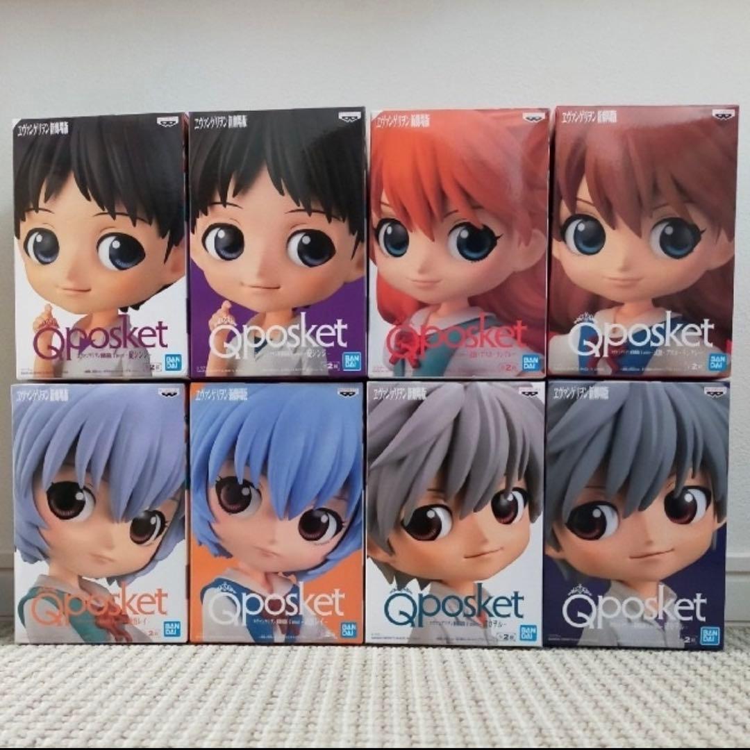 Qposket エヴァンゲリオン 初期8種 コンプリートセット