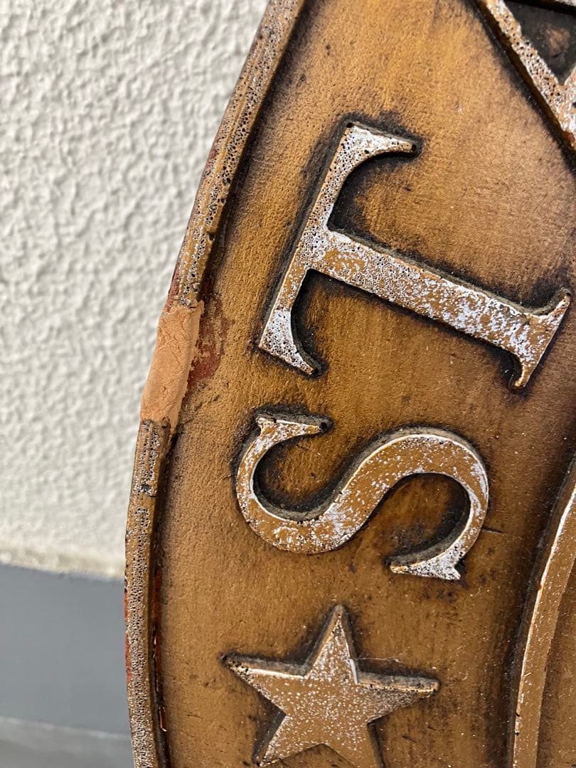 アメリカ アンティーク ルイジアナ州 木彫 壁掛け ヴィンテージ 古着屋