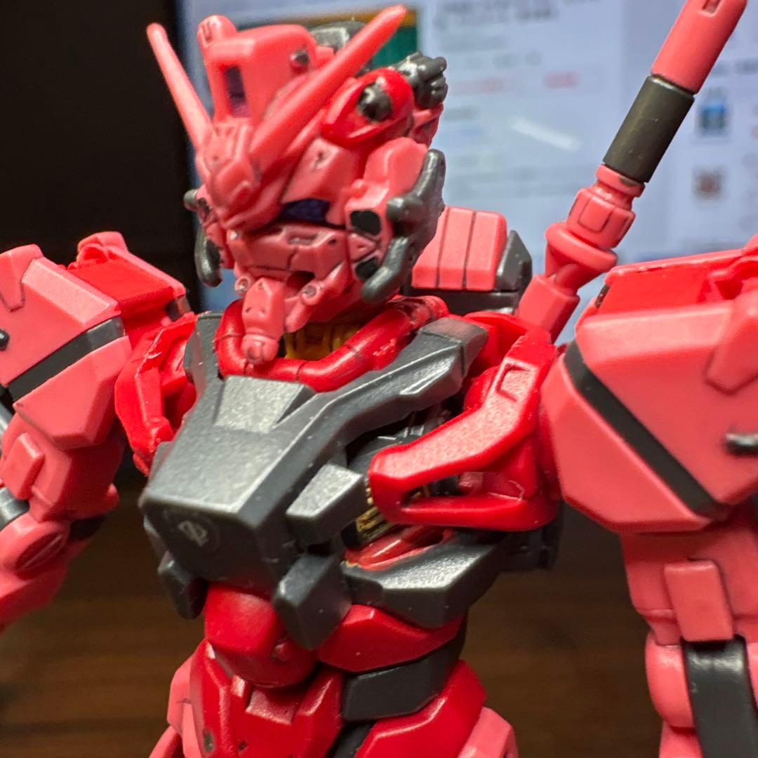 【完成品】HG セイラ専用塗装　軽キャノン改　と　HG赤いガンダム　ザクバズーカ