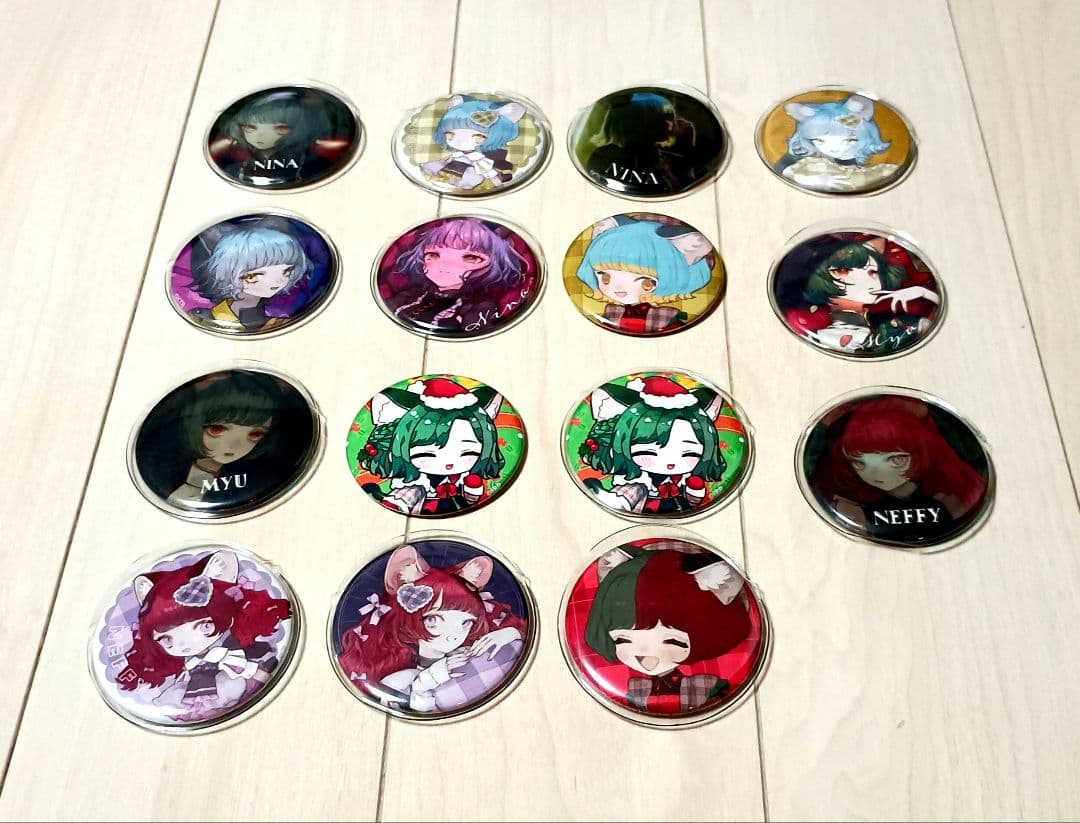 VALIS　ヴァリス　缶バッジ　15個セット