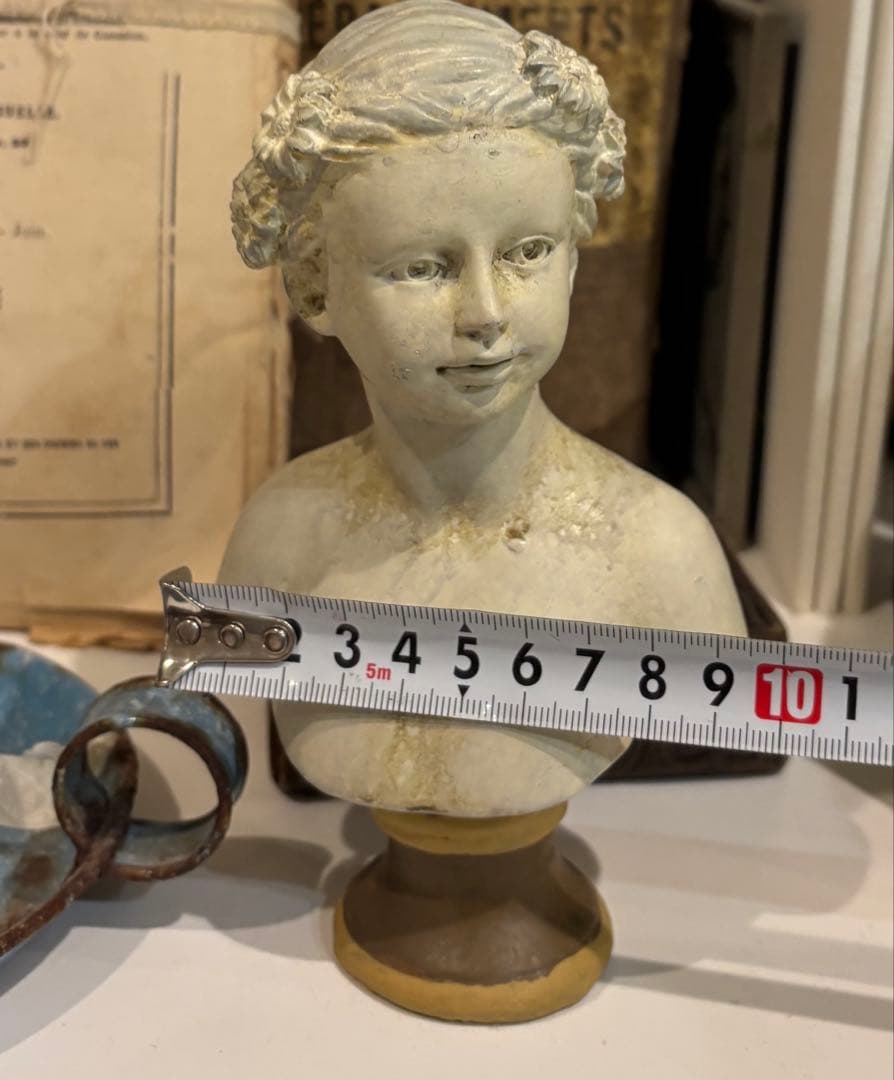 アンティーク雑貨 Classical Child Bust Statue.