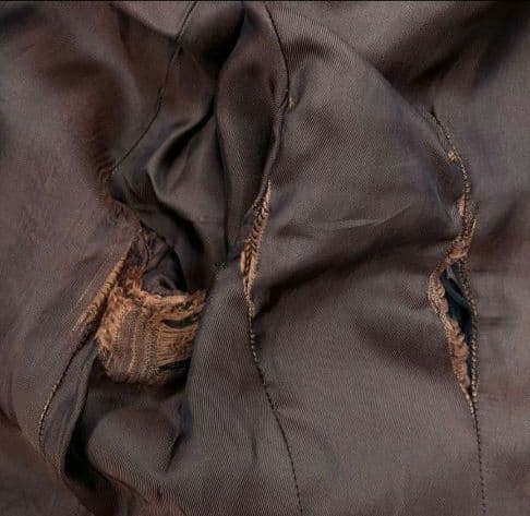 LOEWE ブラック レザー シングルライダース