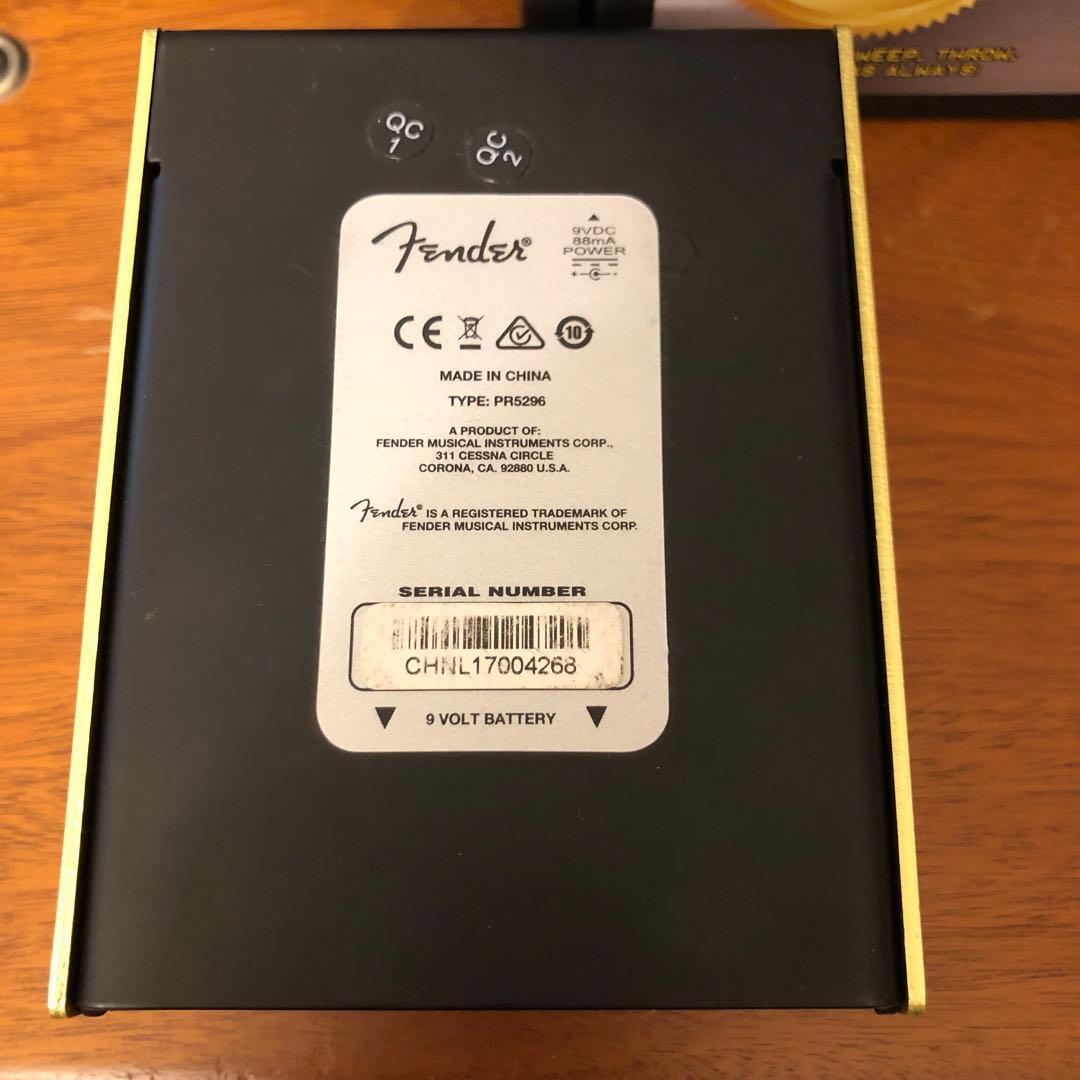 Fender PUGILIST DISTORTION エフェクター　フェンダー