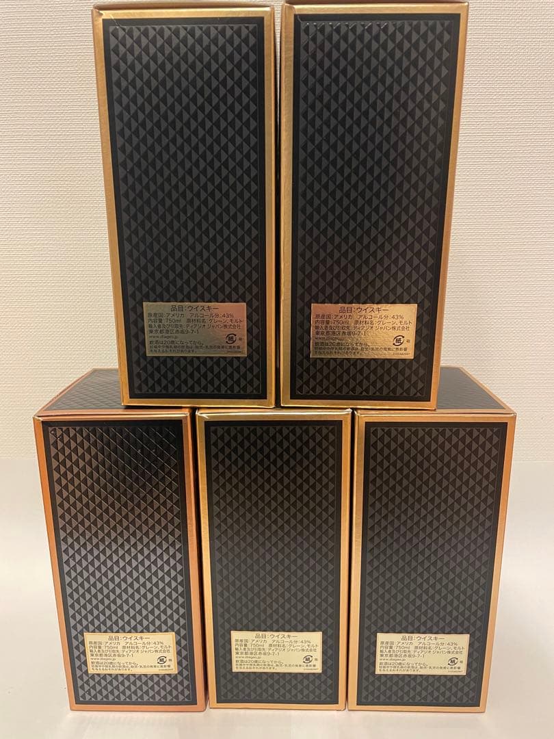 ウィスキー I.W.HARPER ハーパー 12年 終売 5本セット