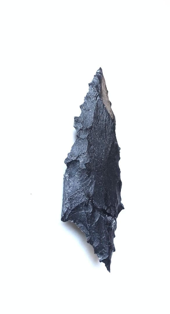 尖頭器 魅惑の 石器 393 原始時代模写