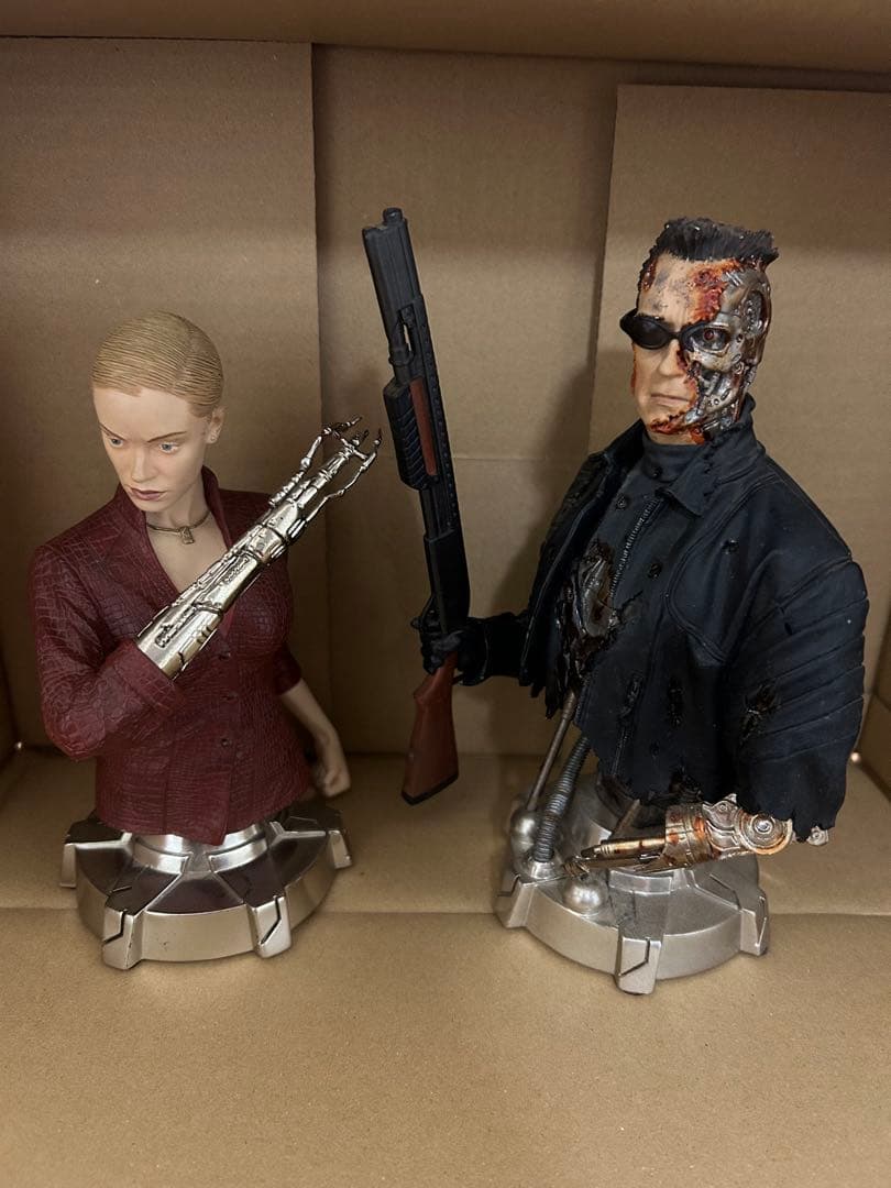 ターミネーター3 T-850 T-X GENTLE GIANT スタチュー