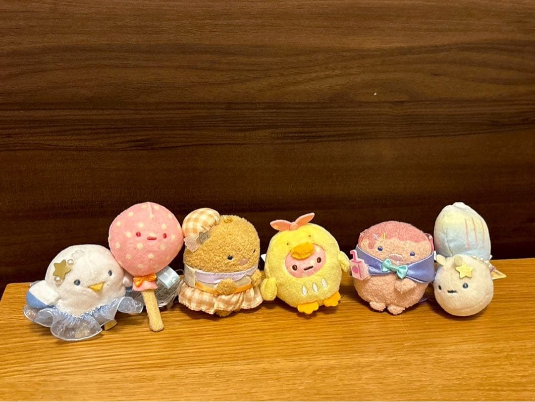 【すみっココレクション　てのりぬいぐるみ】６個セット　新品　すみっコぐらし