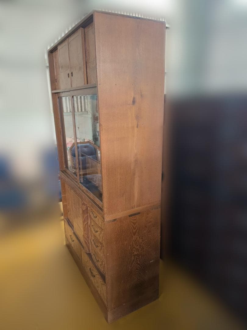 水屋箪笥 茶箪笥 昭和レトロ