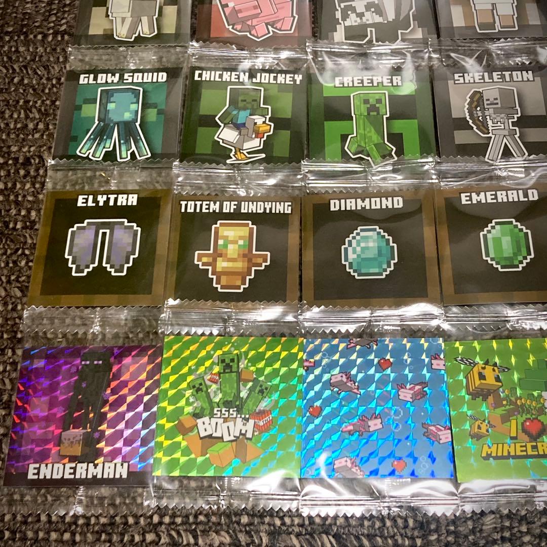 【全種セット】マイクラ ウエハース シール(35枚)
