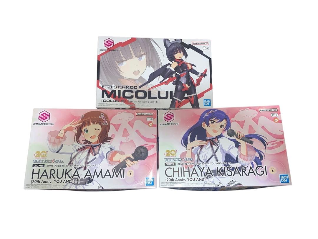 プラモデル　30MS　ミコルル　如月千早　天海春香