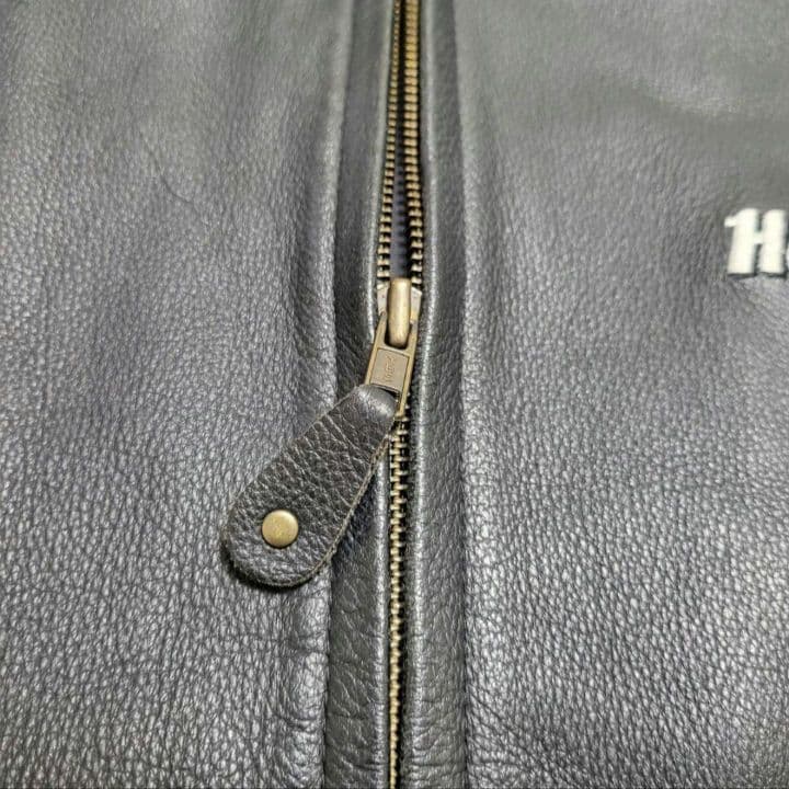 18900□Hard Rock CAFE レザージャケット 牛革 bc11yt