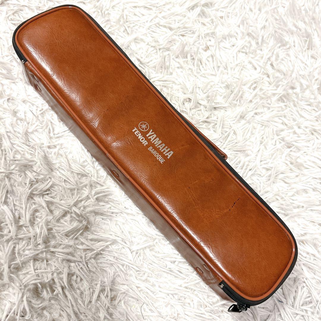 YAMAHA スペリオリコーダー テナーバロック 純正ケース 説明書付き