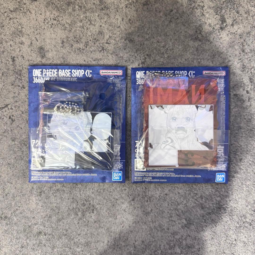 ONE PIECE BASE SHOP くじ　アクリル　ナミ　ノジコ